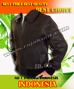pusat jaket kulit pria terbaru