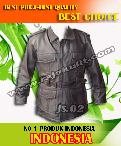 JAS KULIT POLISI PRIA
