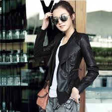Jaket Kulit Korea Wanita