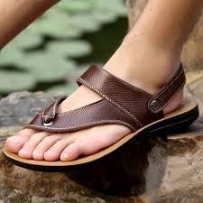 model-model sandal kulit terbaru