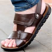 sandal kulit garut murah