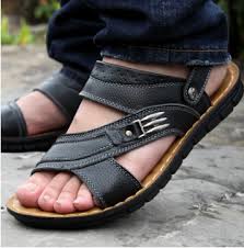 sandal kulit pria ukuran besar