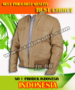 jaket kulit modern